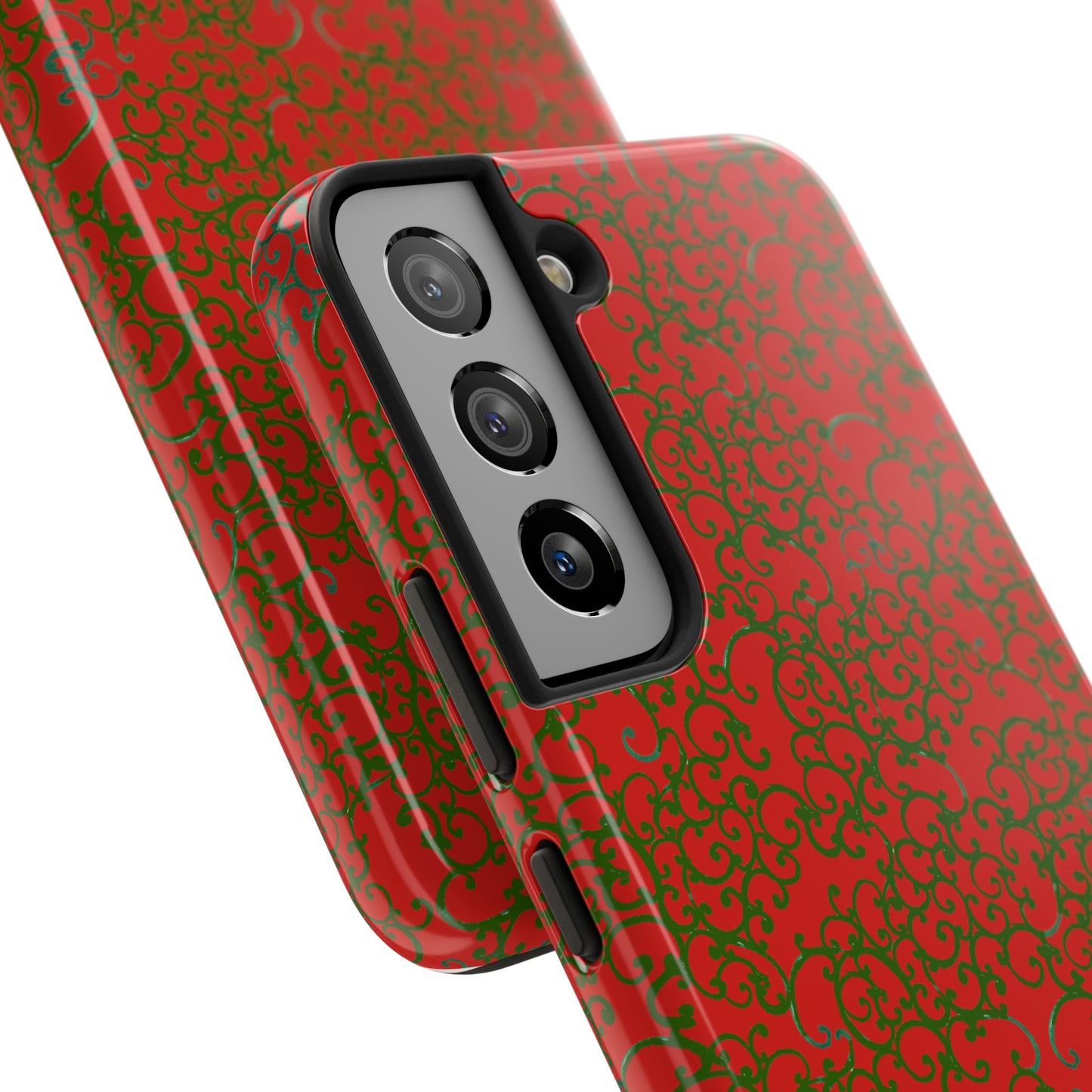 Scrollie Red / Green Phone Case
