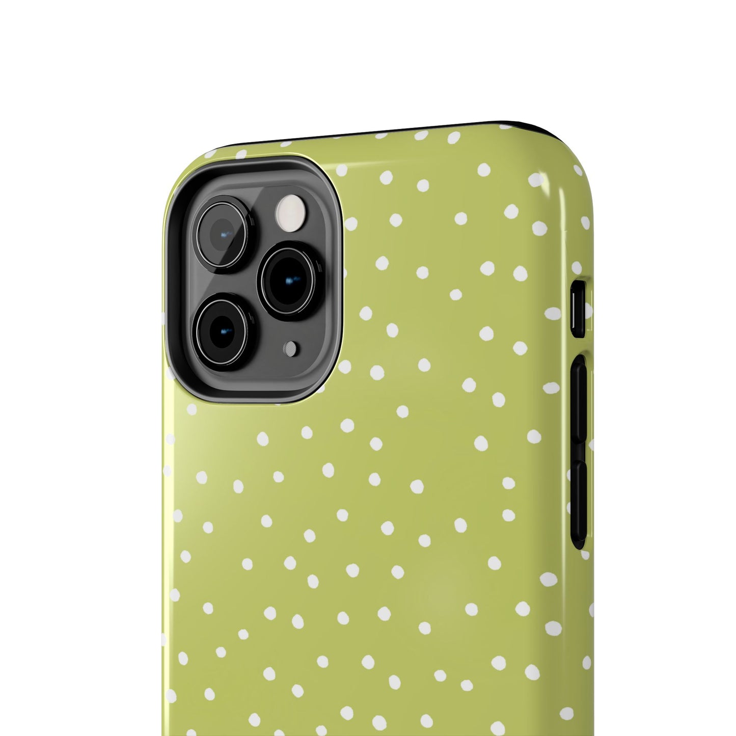 Dinky Dots Green / White Phone Case