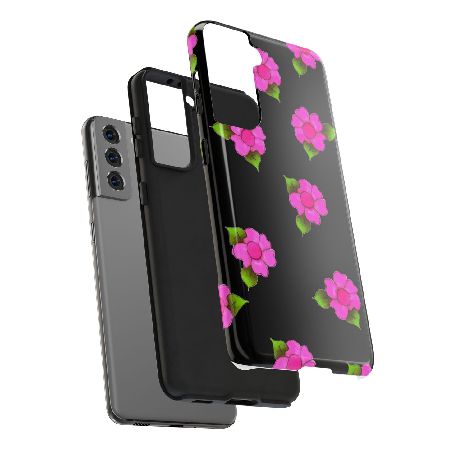 Daisies Cerise Phone Case
