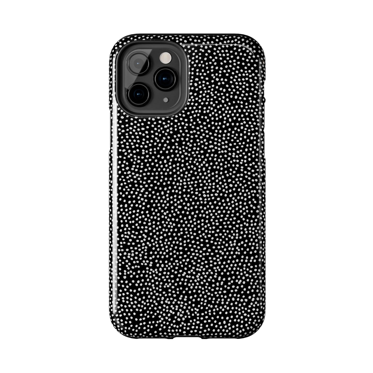 Baby Dots Black / White Phone Case
