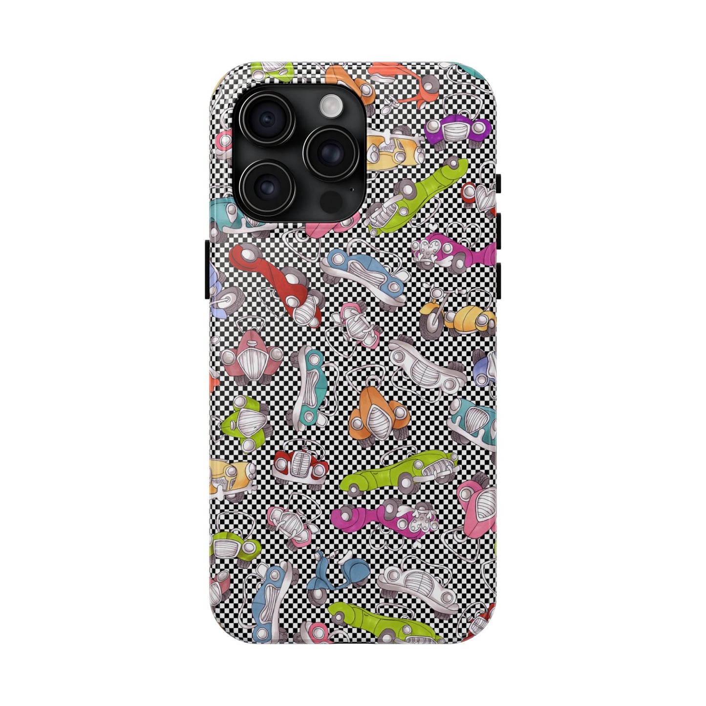 Pile Up Checker Phone Case