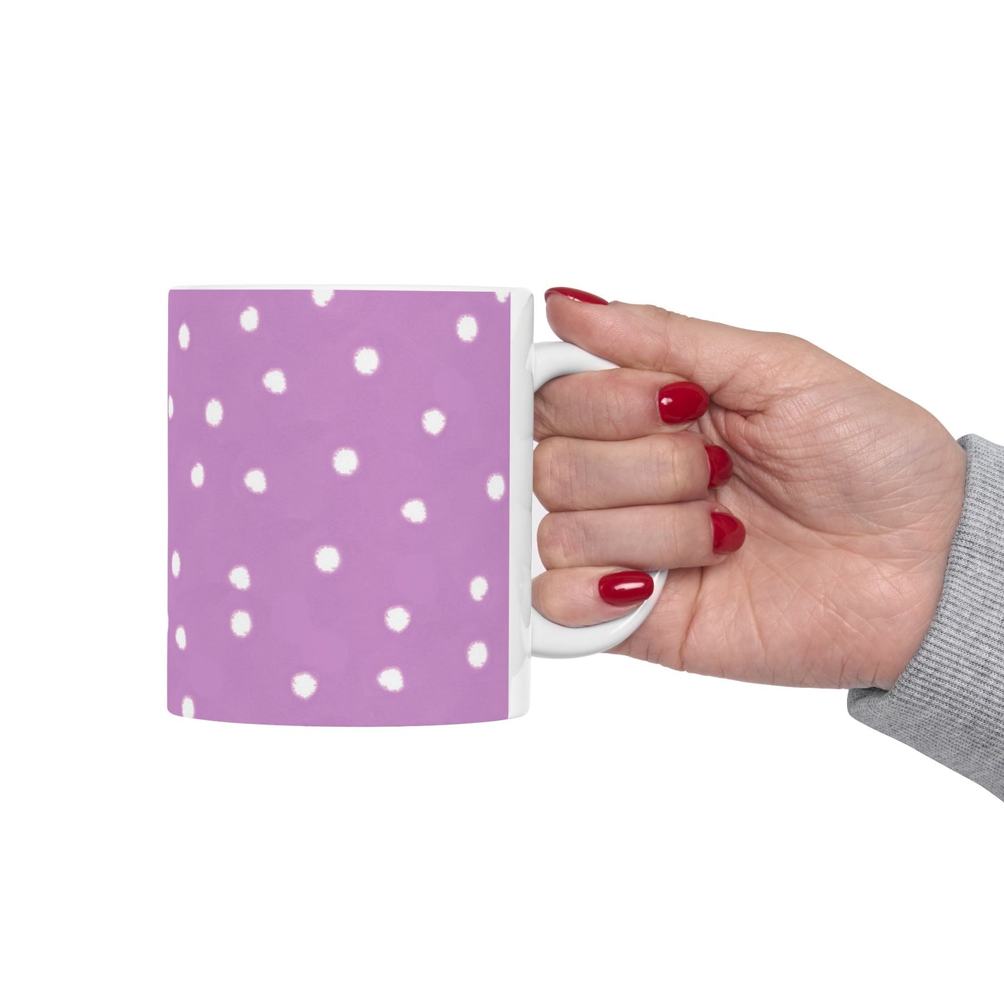 Medium Dots Purple Cup