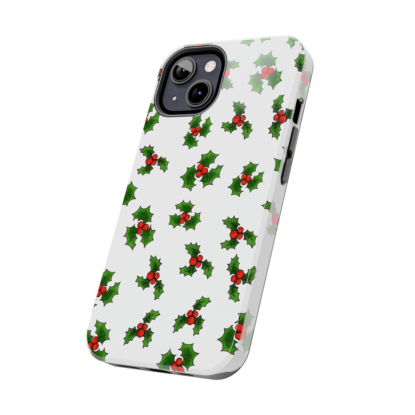 Lotsa Holly White Phone Case