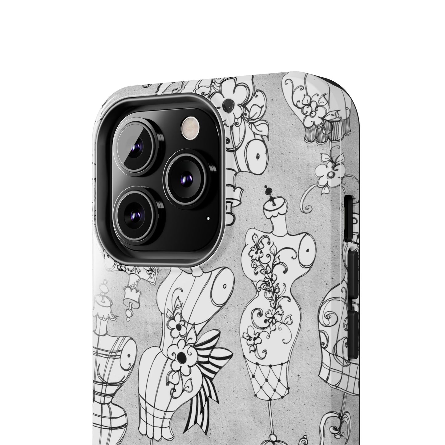 Mannequineque Silver Phone Case