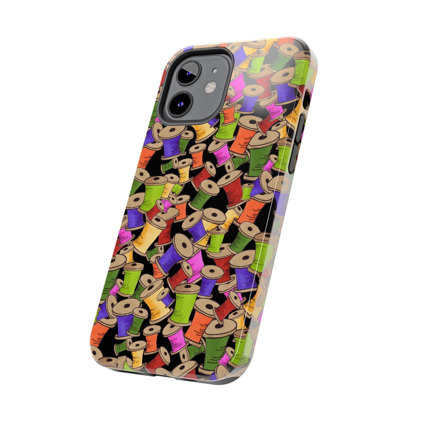 Spoolopoly Black Phone Case