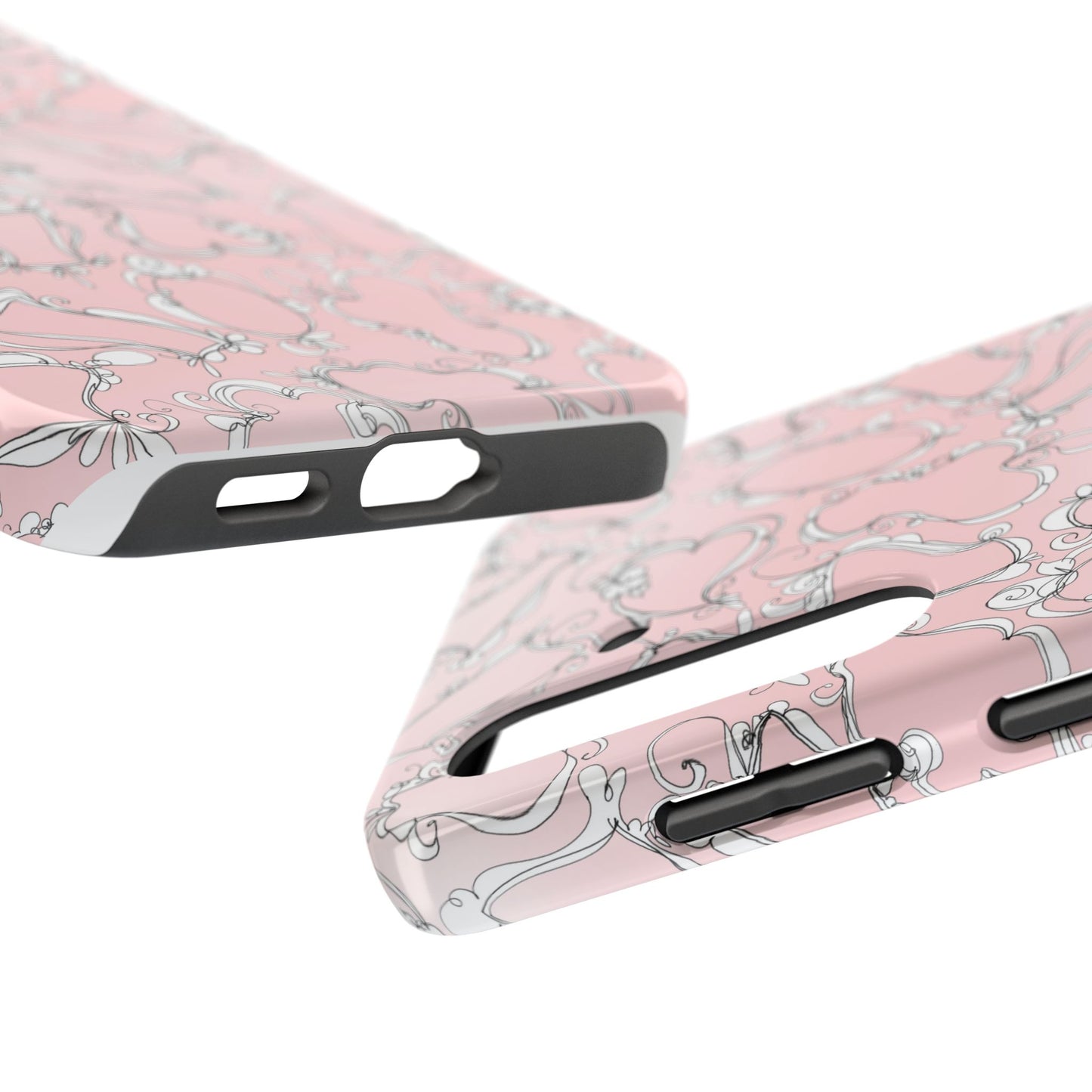 Fancy Frames Pink / White Phone Case