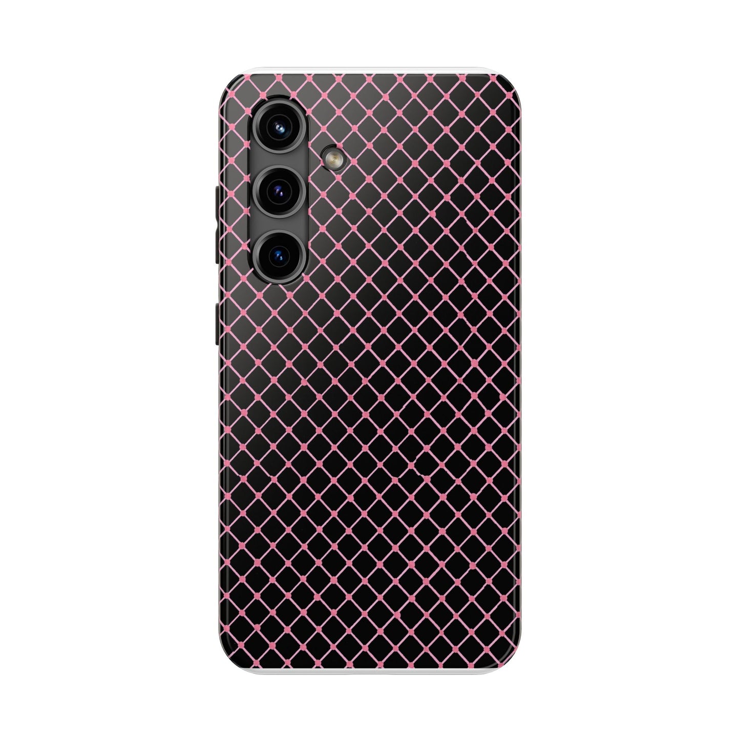 Cyclone Fence Black / Pink Phone Case