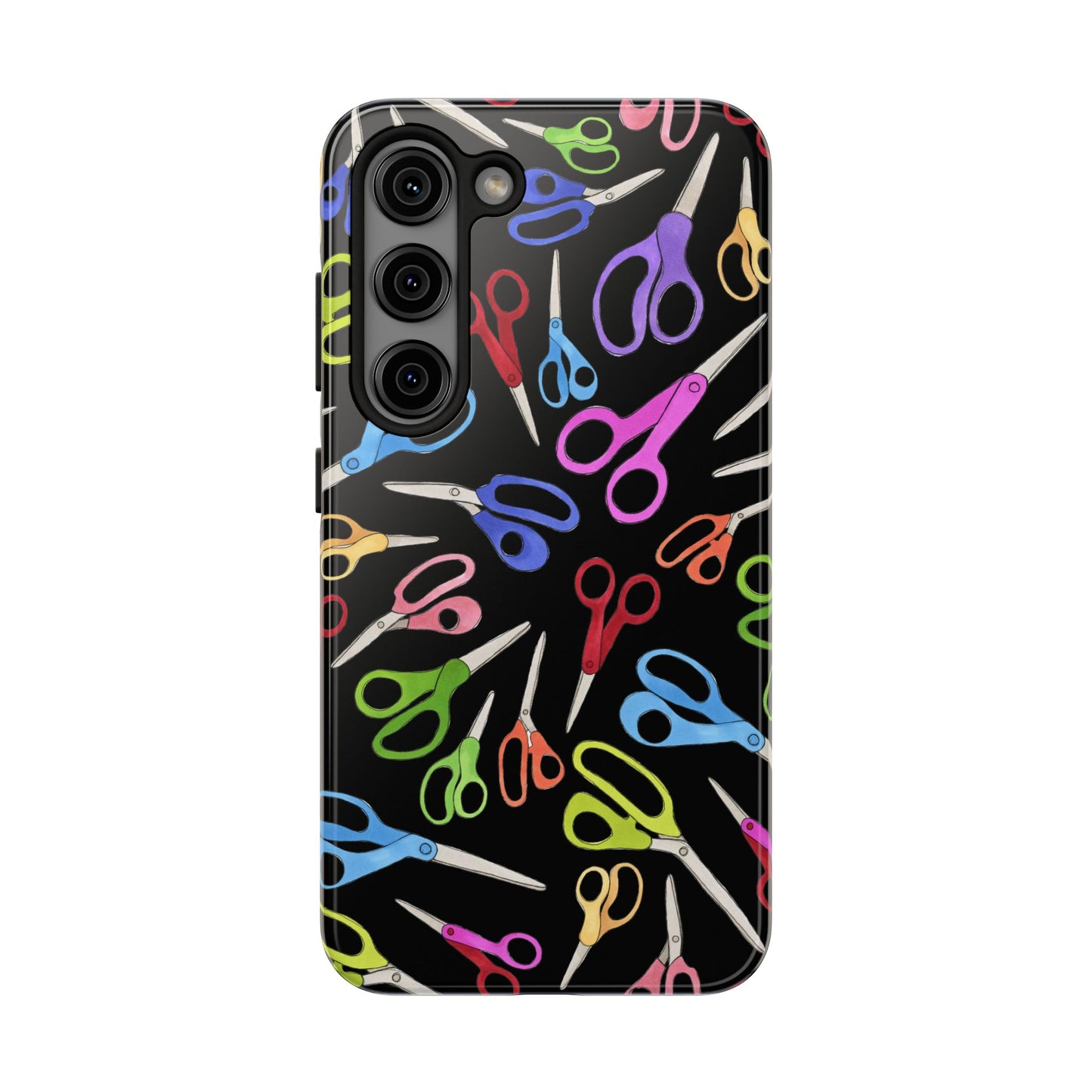 Shear Fun Black Phone Case