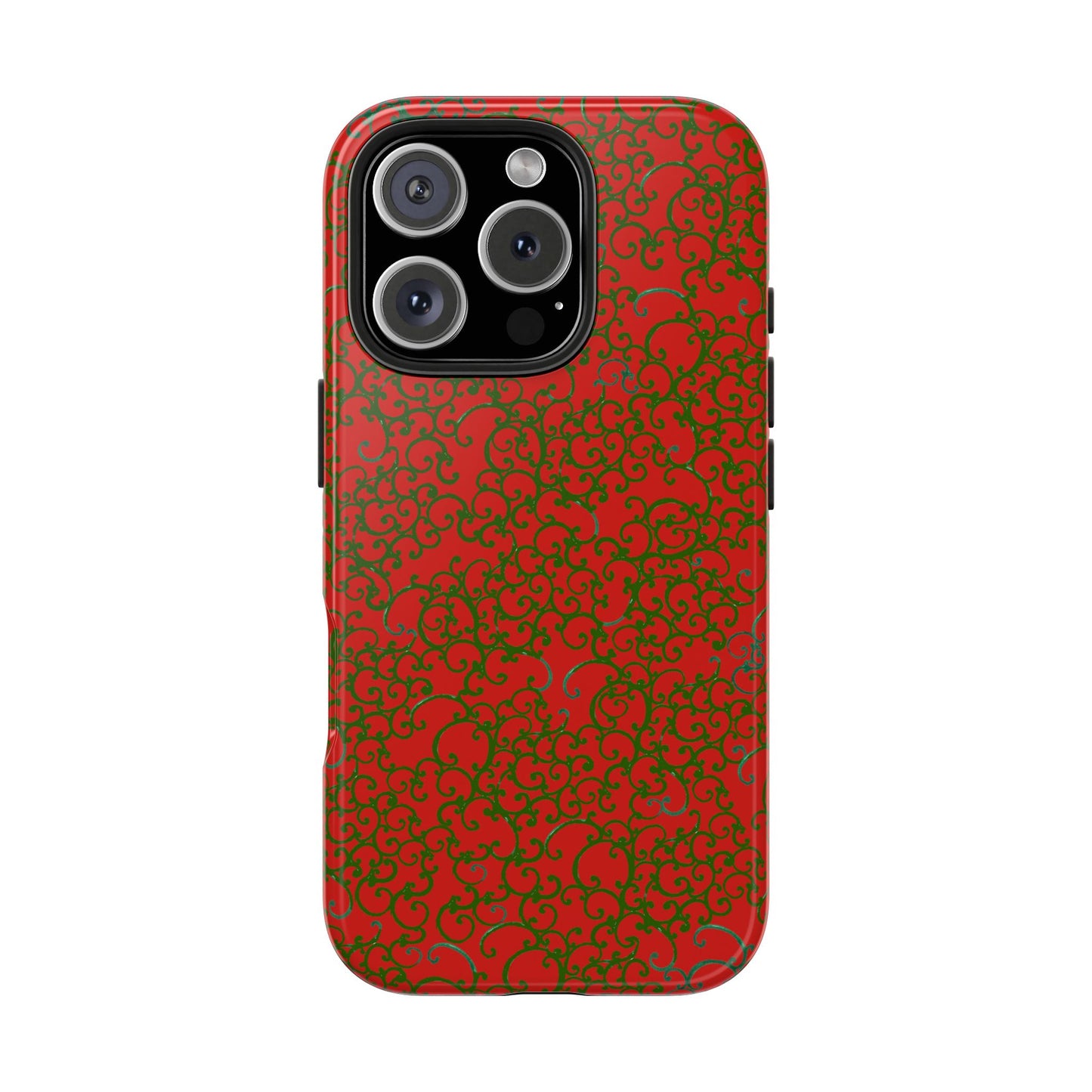 Scrollie Red / Green Phone Case