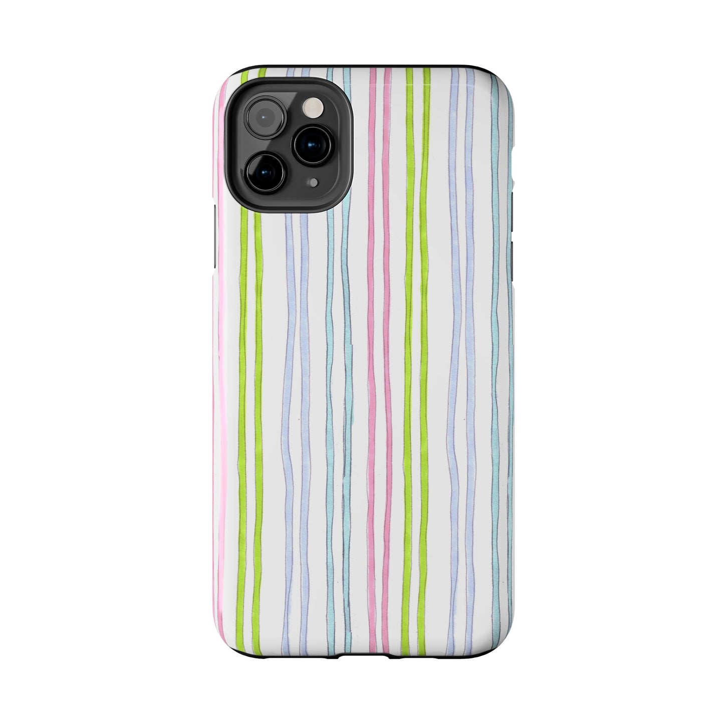 Belle Stripe White Phone Case