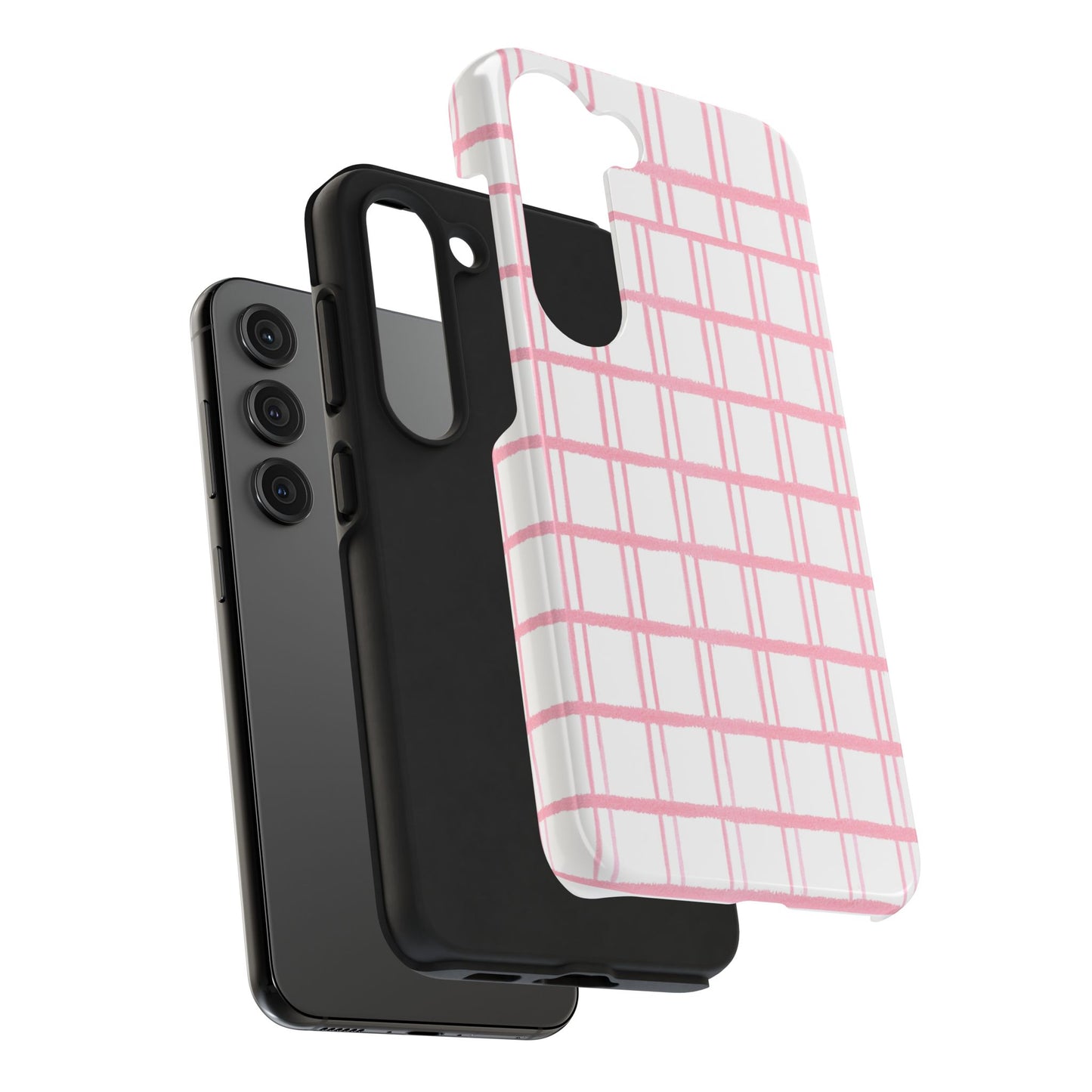 Pink Plaid Phone Case