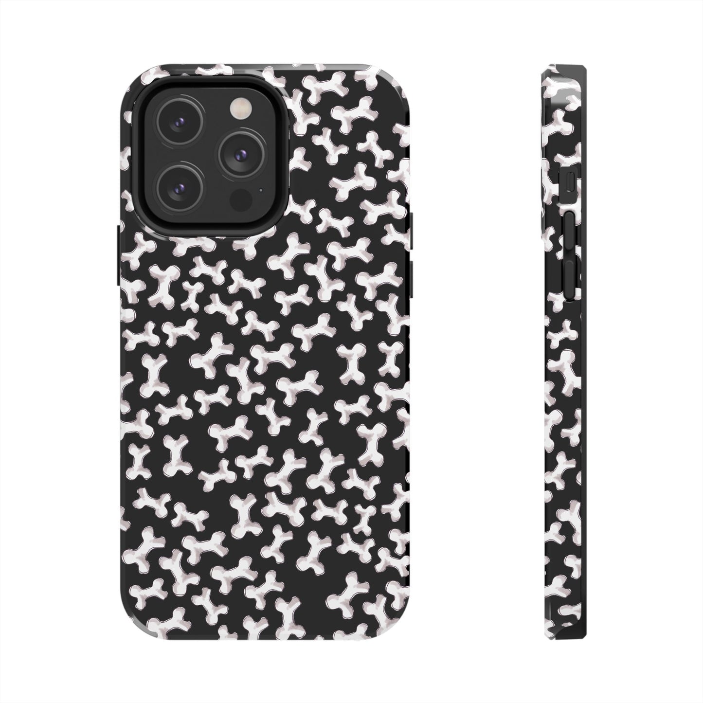 Bones a Lot Black Phone Case