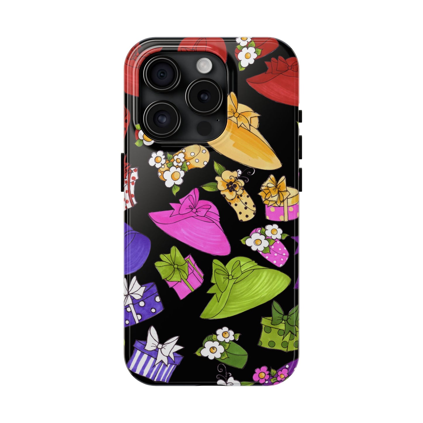 Accessories Tossed Black Phone Case