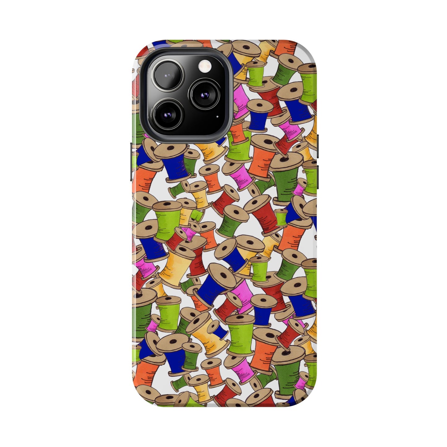 Spoolopoly White Phone Case