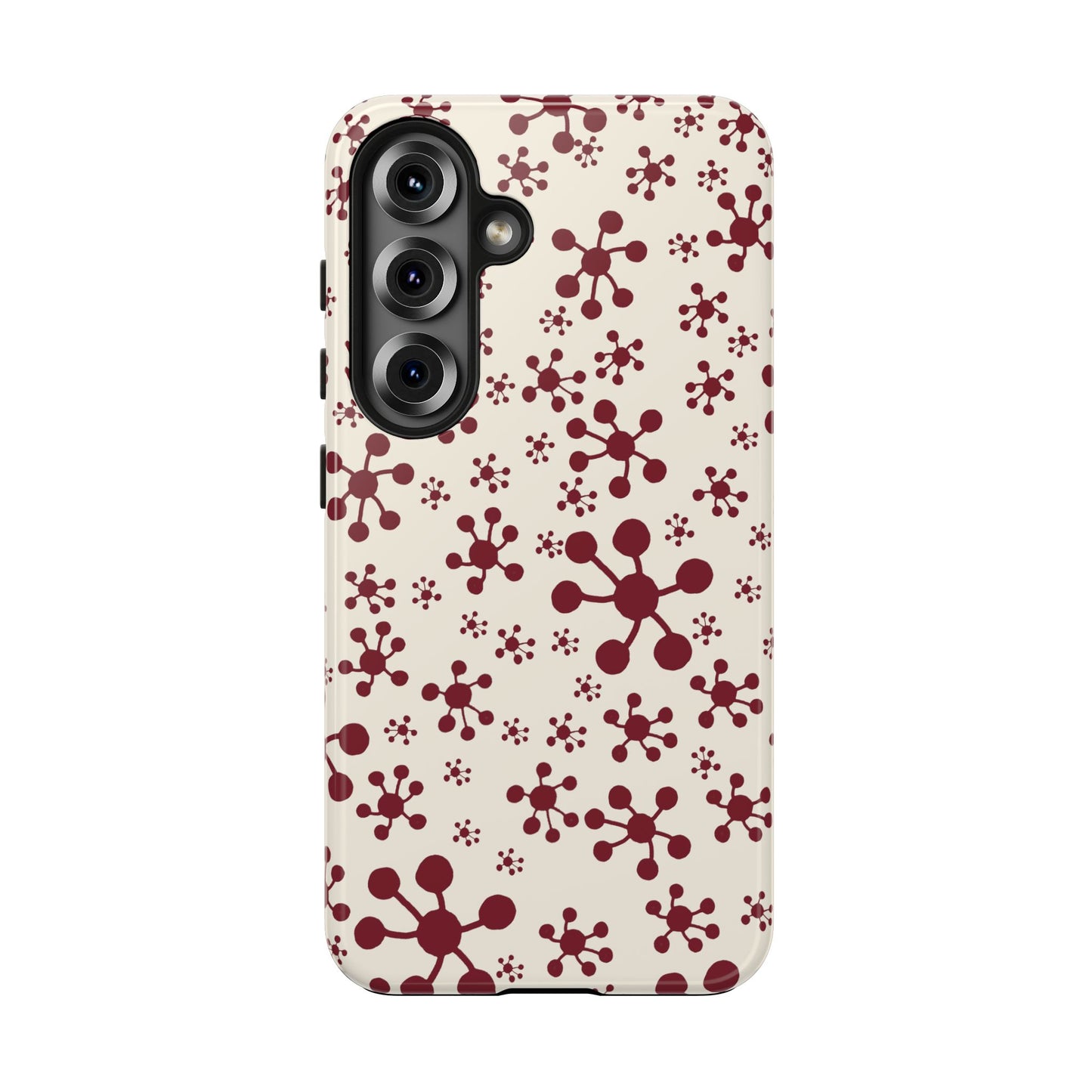 Jacks Ivory / Red Phone Case