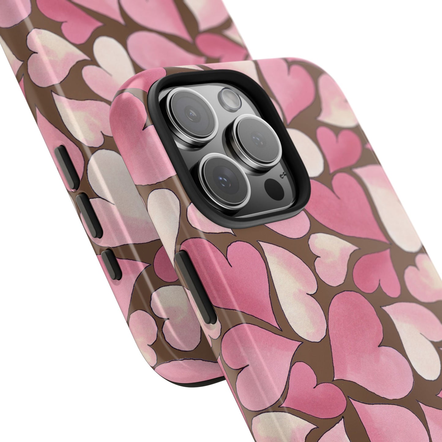 Hearts Chocolate Phone Case