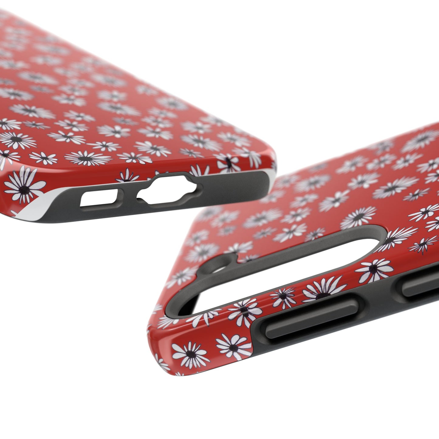 Random Daisy Red / White Phone Case