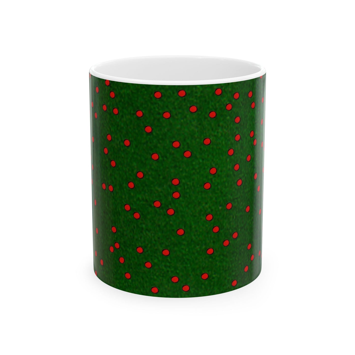 Happy Dots Green / Red Cup