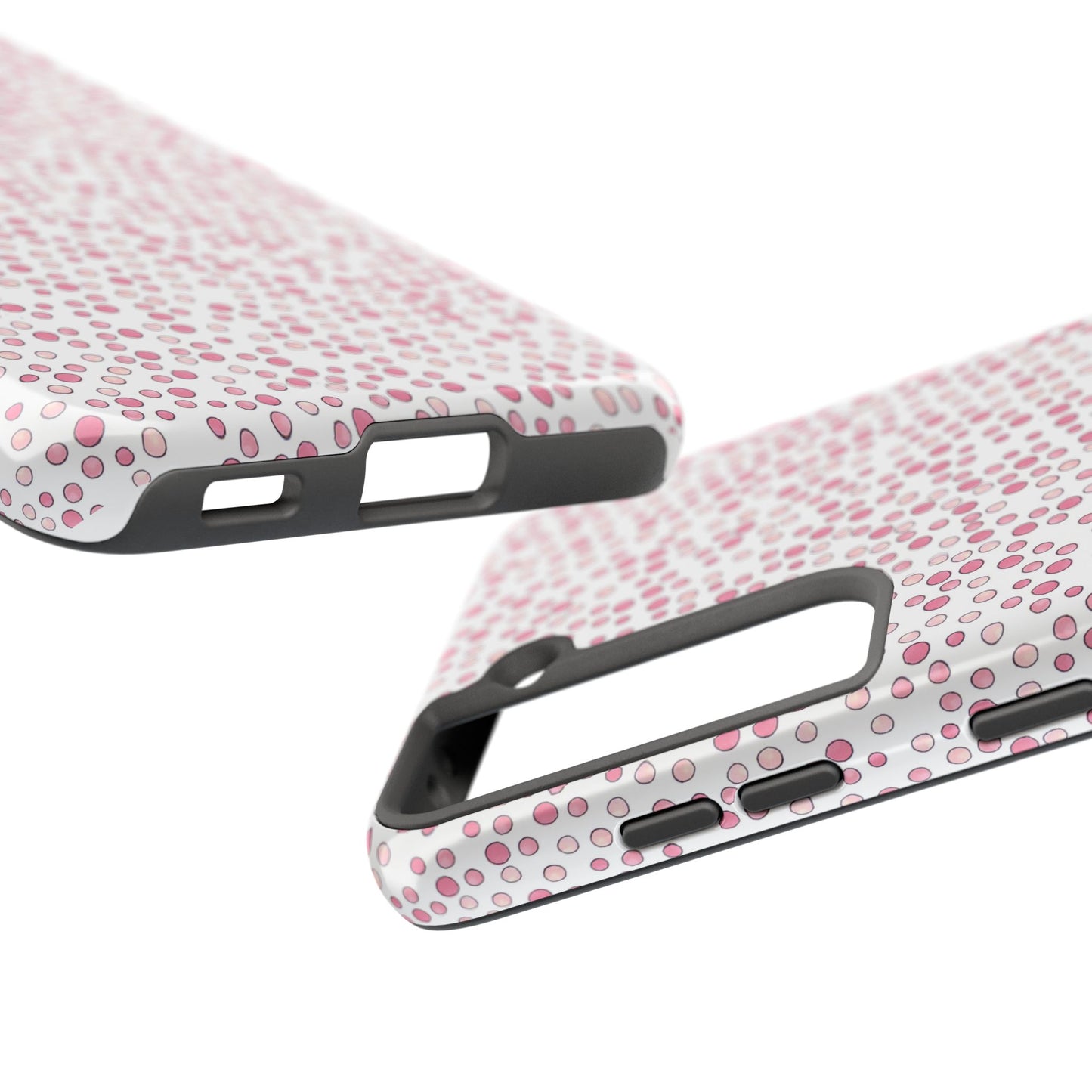 Water Spot Pink / White Phone Case