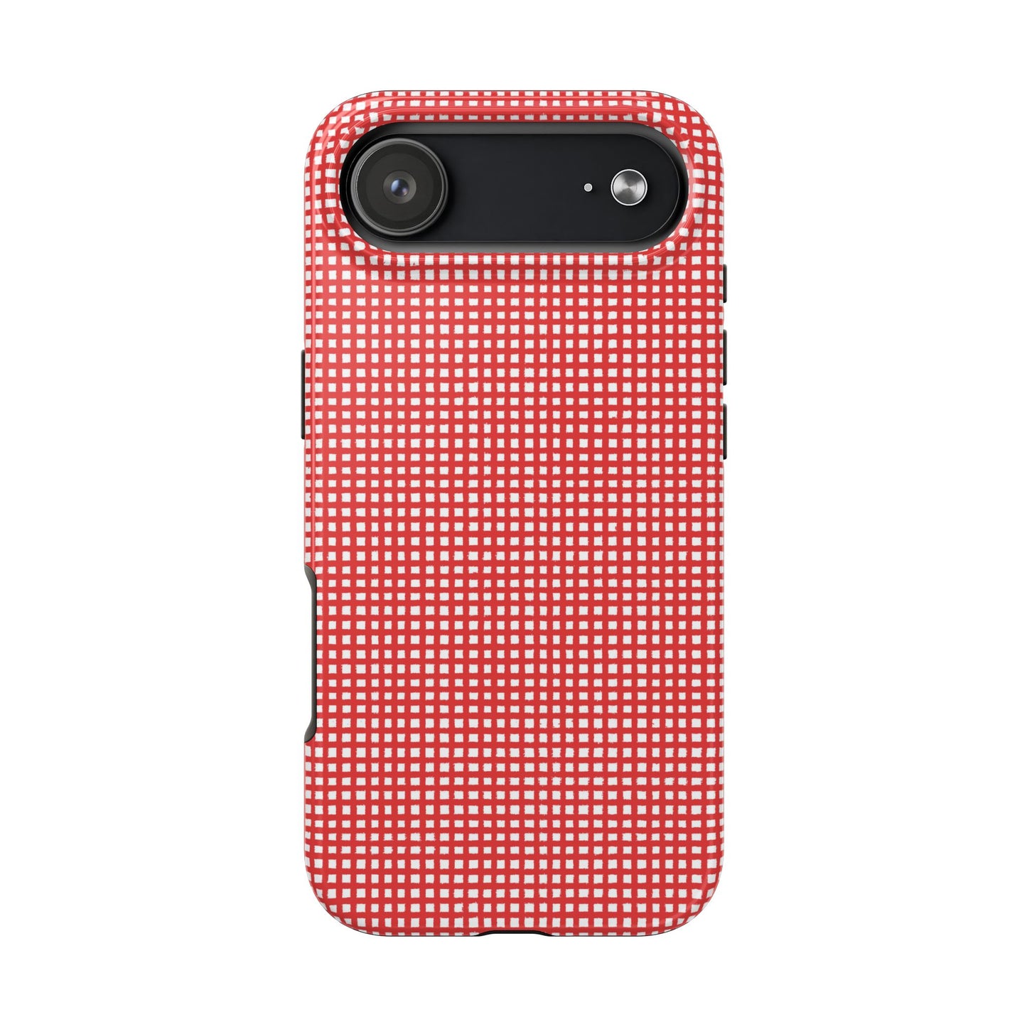 Chipper Check Red Phone Case