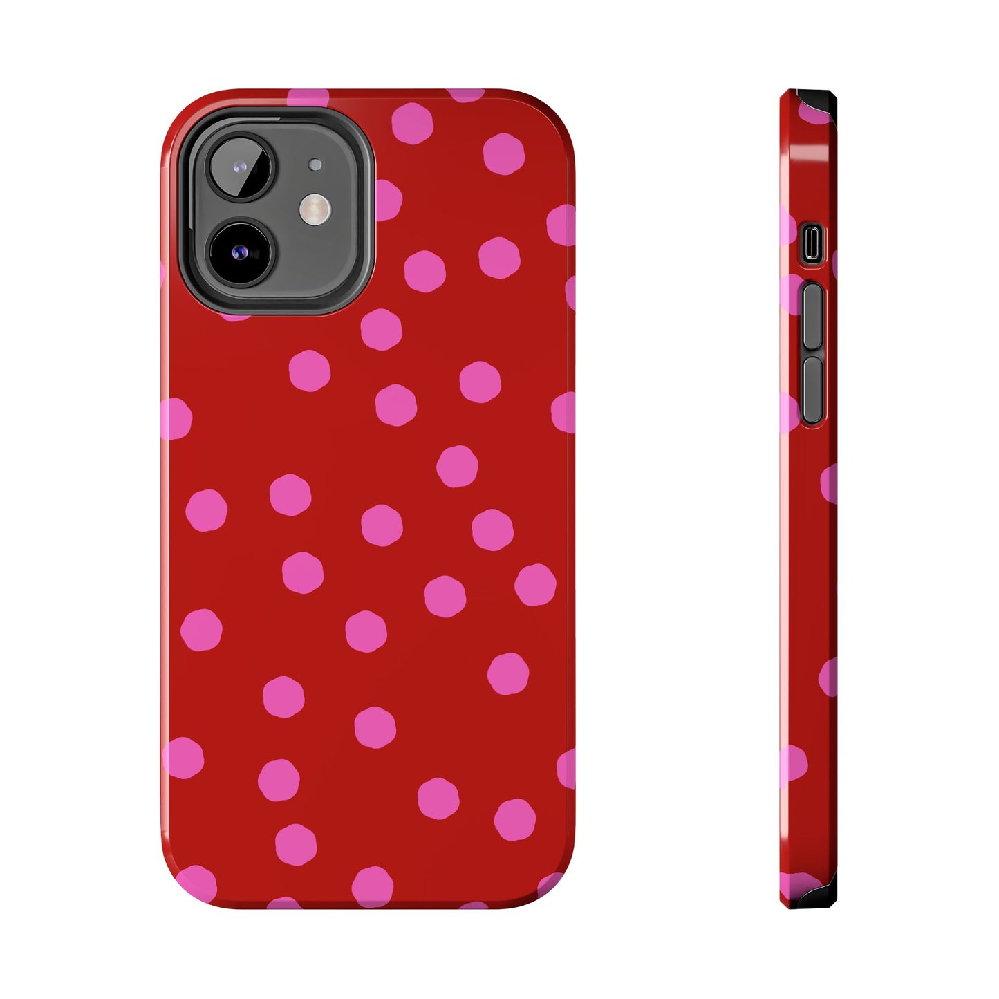 Jumbo Dots Red / Pink Phone Case
