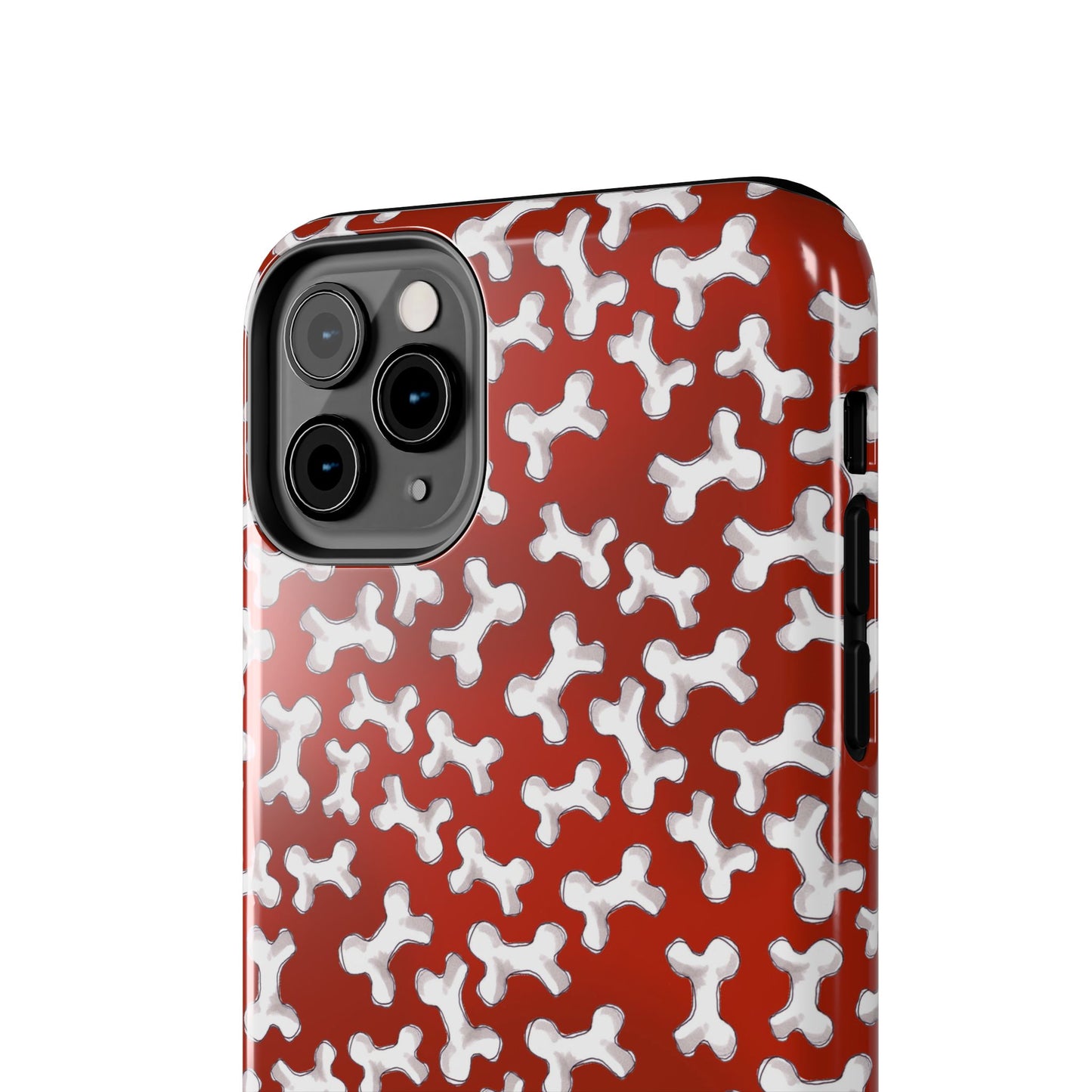 Bones a Lot Red Phone Case