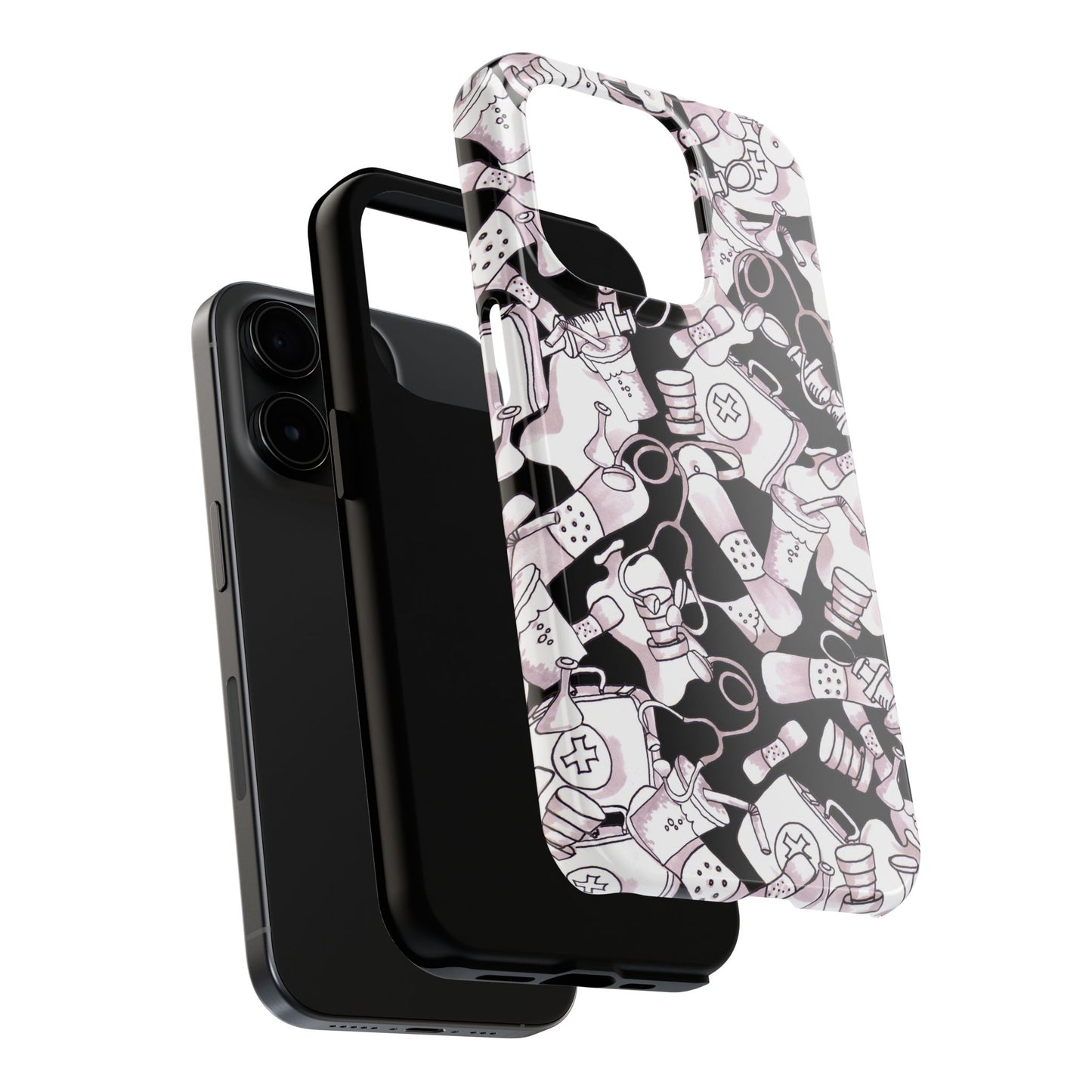 Med Stuff Black Phone Case