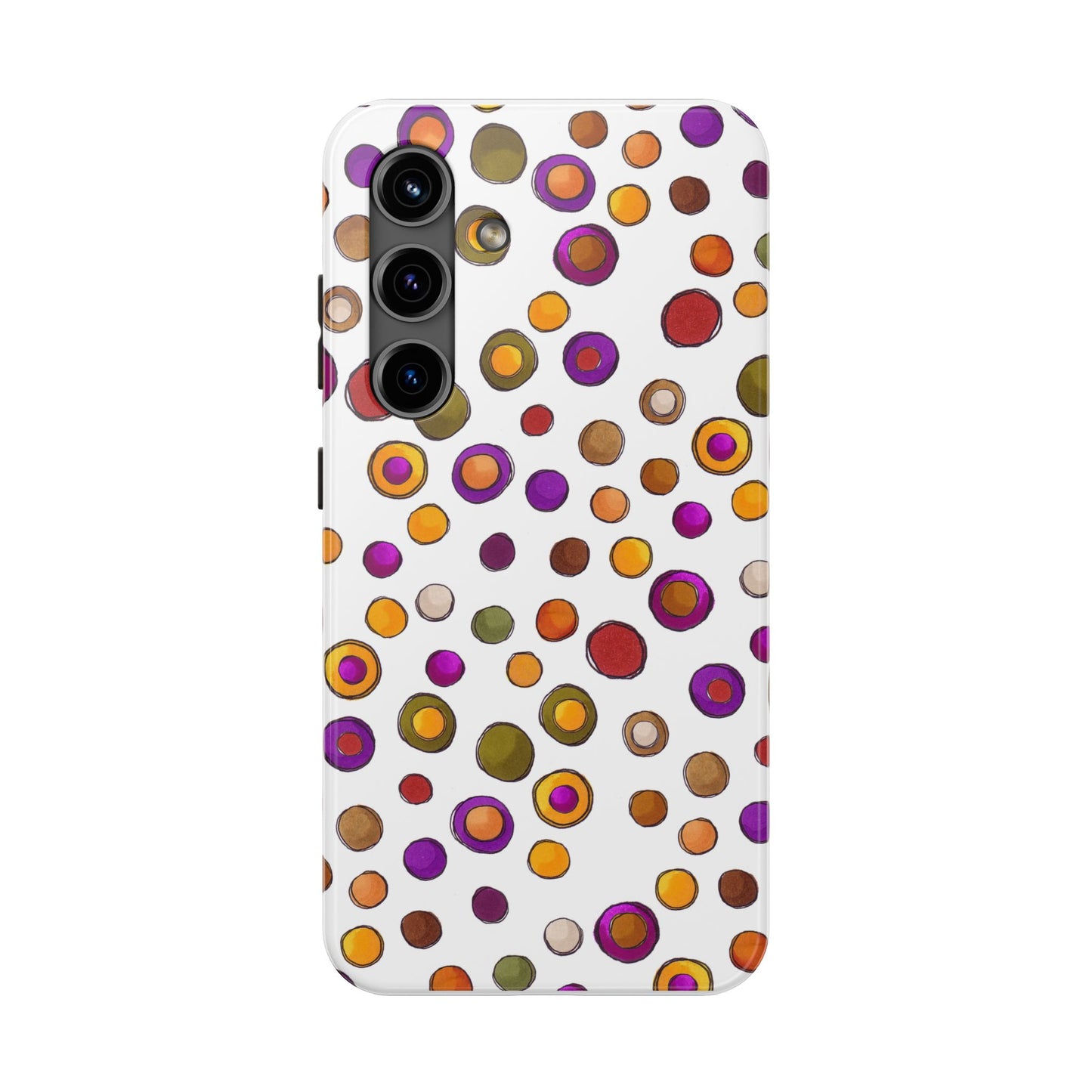 Sesame Dot White Phone Case