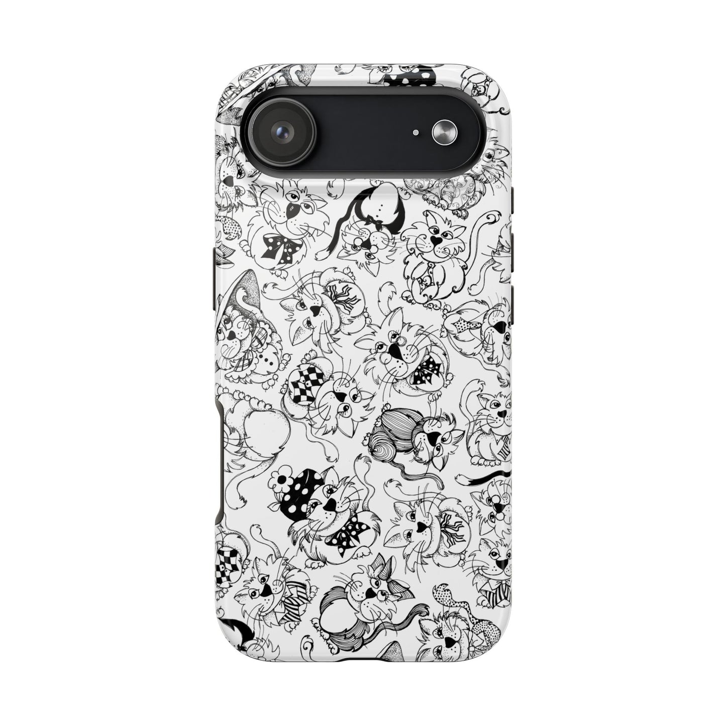 So Kitties Tossed White Phone Case