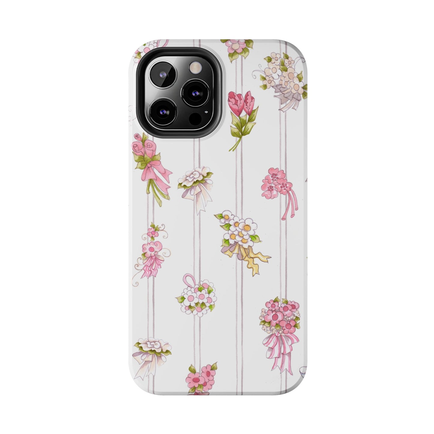 Bouquet Stripe Phone Case