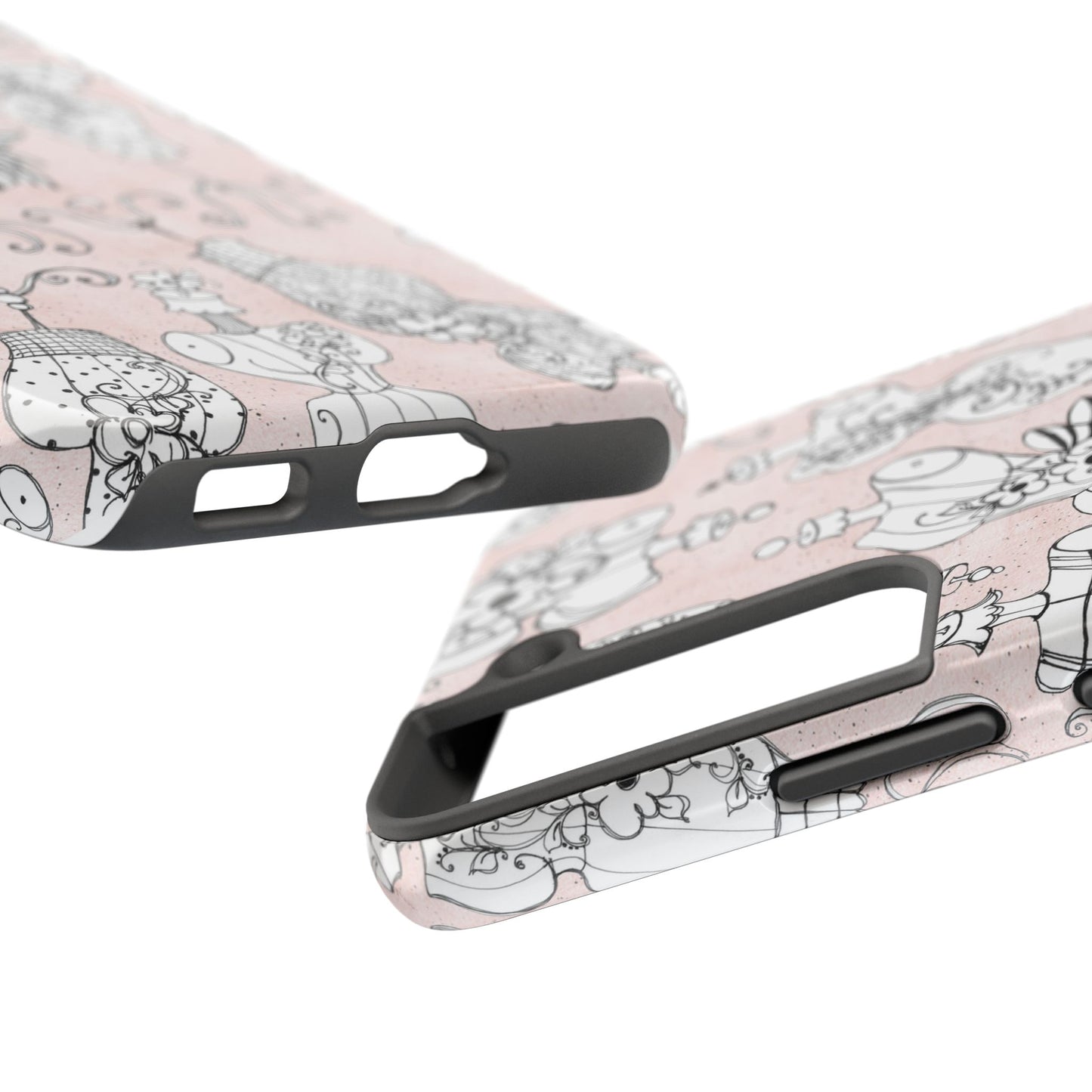 Mannequineque Silver Phone Case