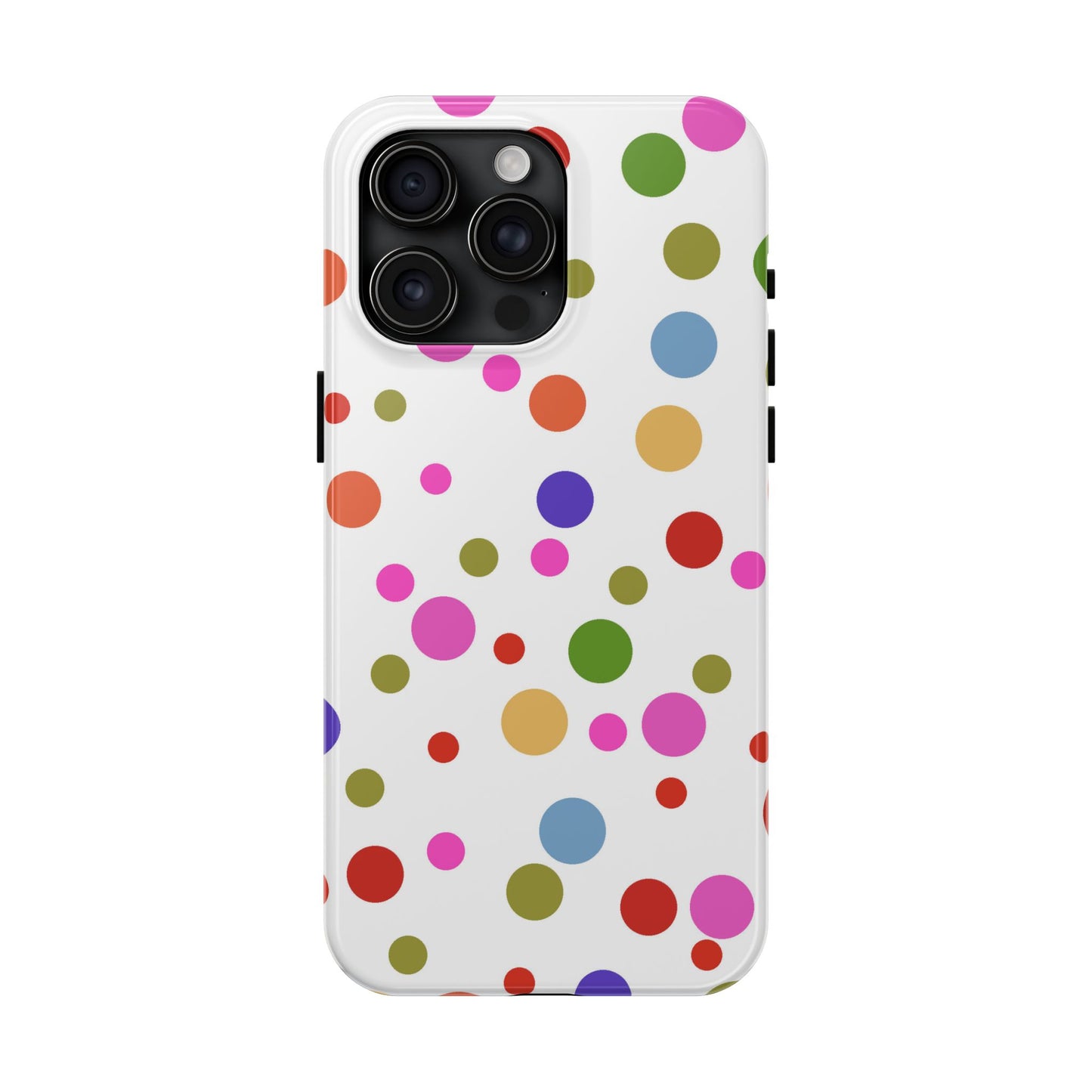 Dot Assortment White Phone Case