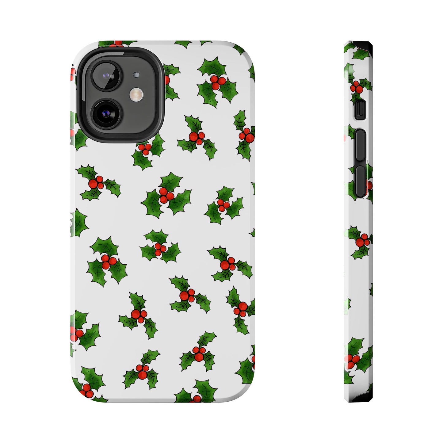 Lotsa Holly White Phone Case