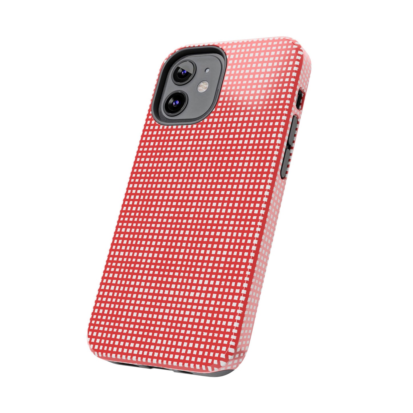 Chipper Check Red Phone Case