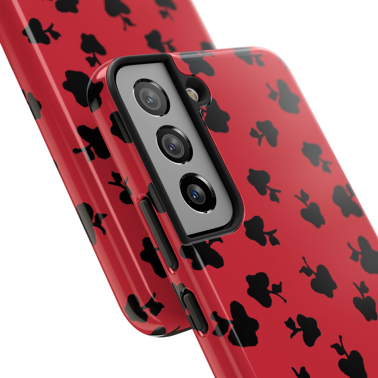 Happy Apples Red / Black Phone Case