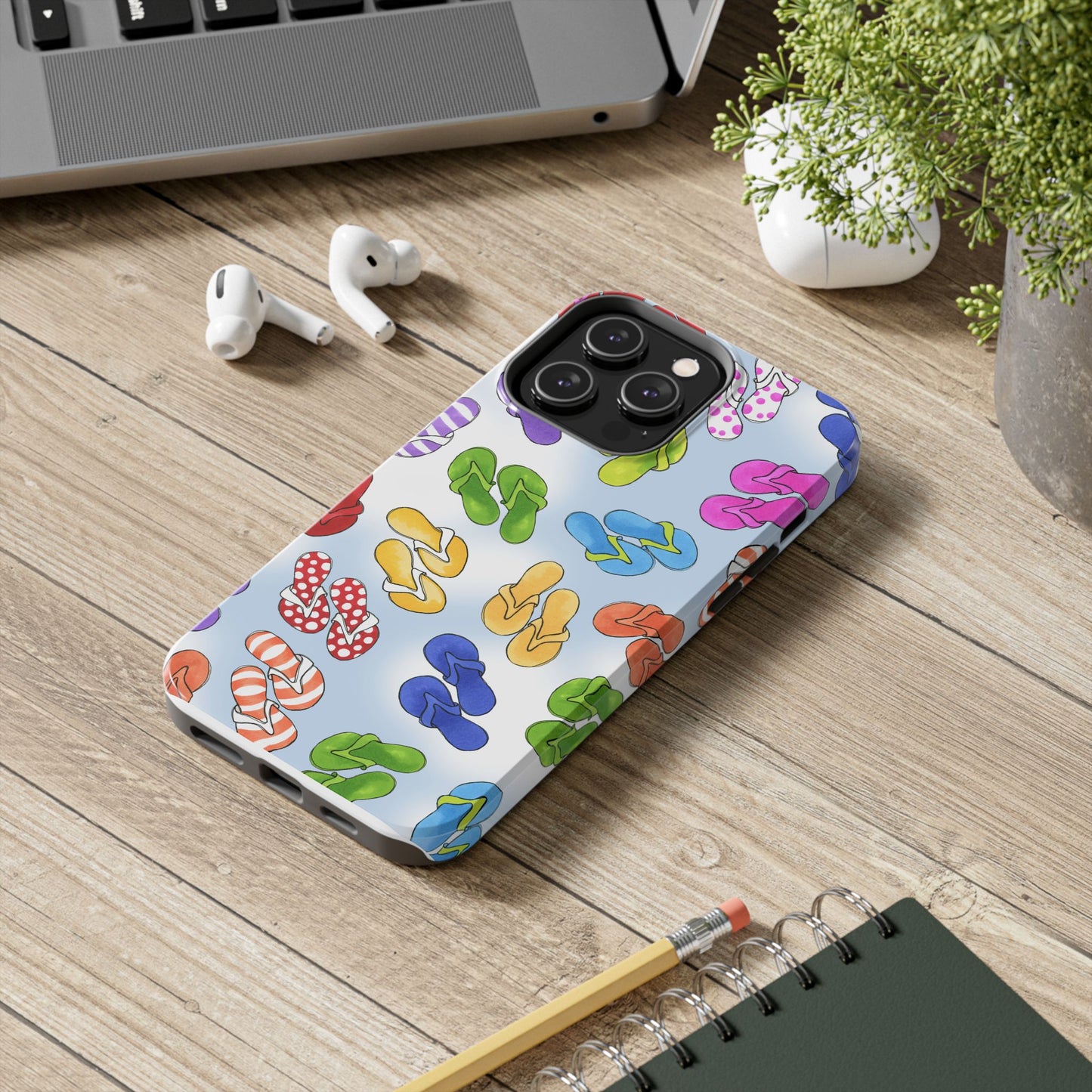 Fun Flops Blue Sky Phone Case