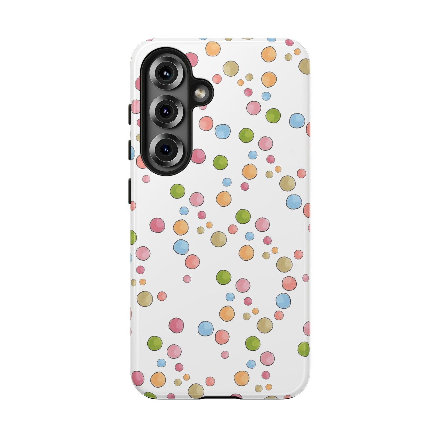 Clown Dots White Phone Case
