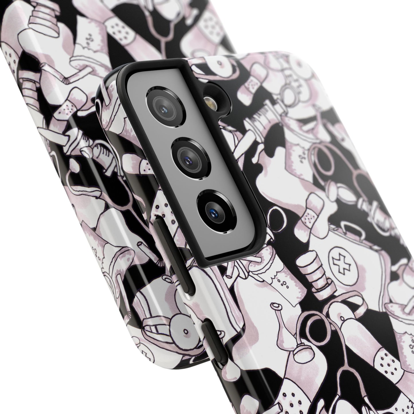 Med Stuff Black Phone Case