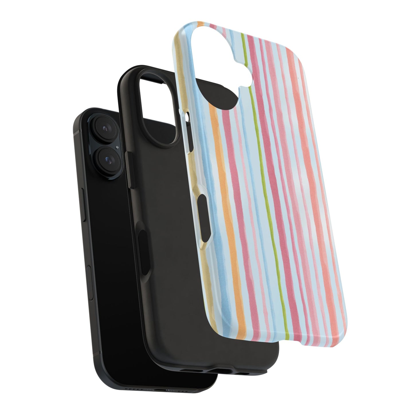 Swim Stripe Blue Phone Case