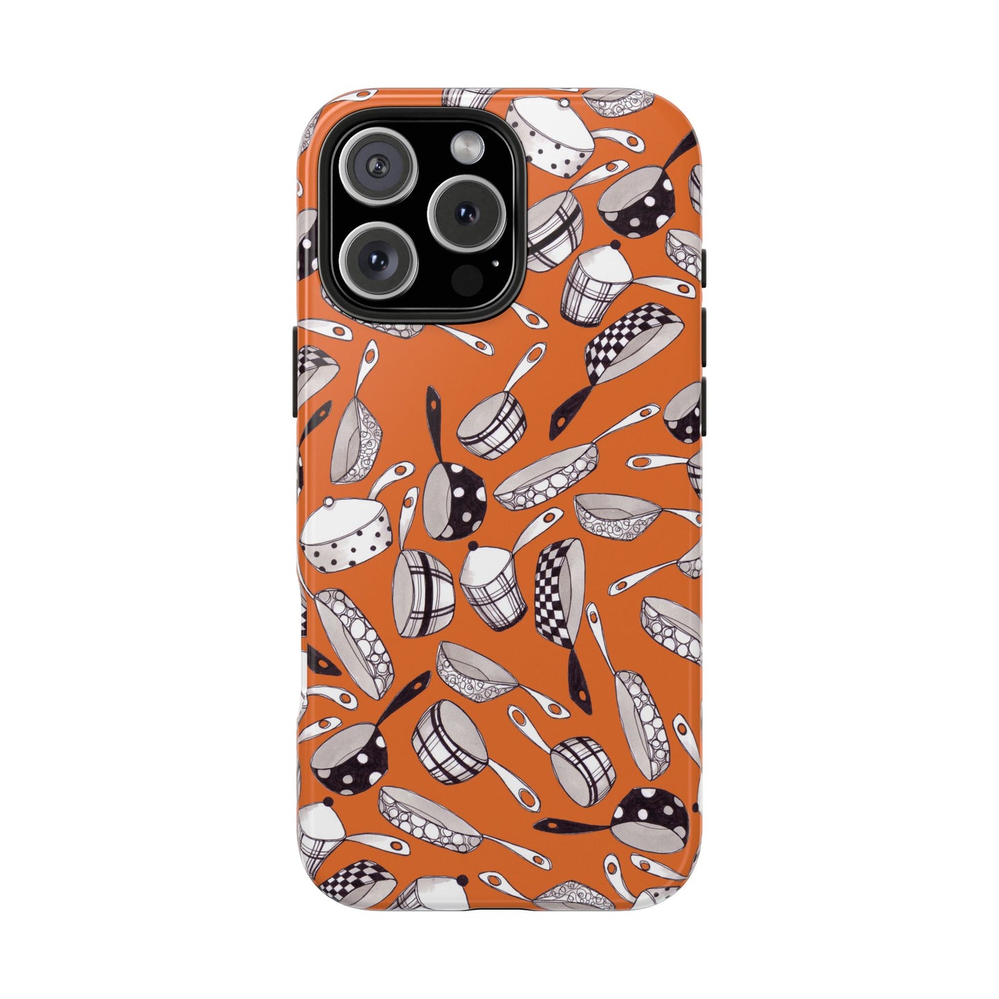 Pots & Pans Flyin' Orange Phone Case