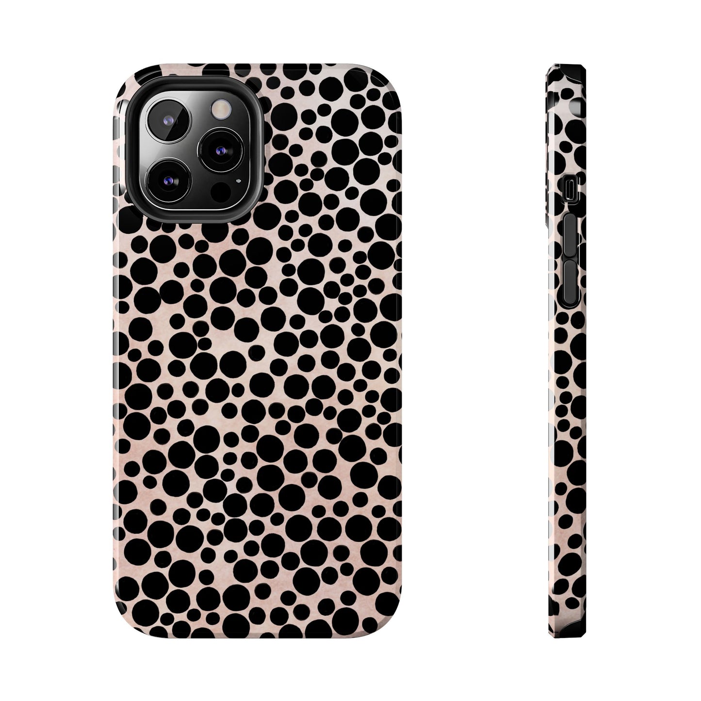 Felt Dots Pink Phone Case