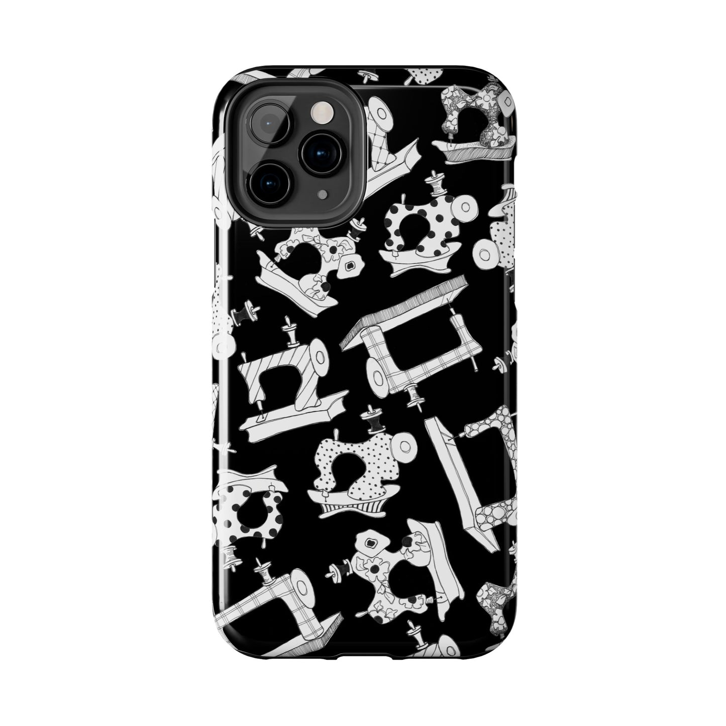 Sew Essential Black Phone Case