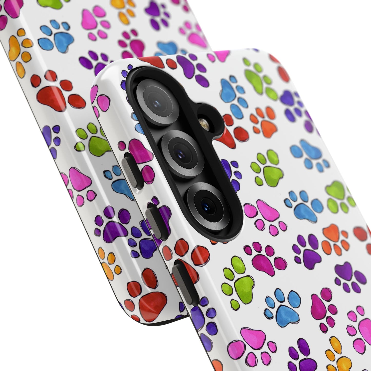 Fancy Paws White Phone Case