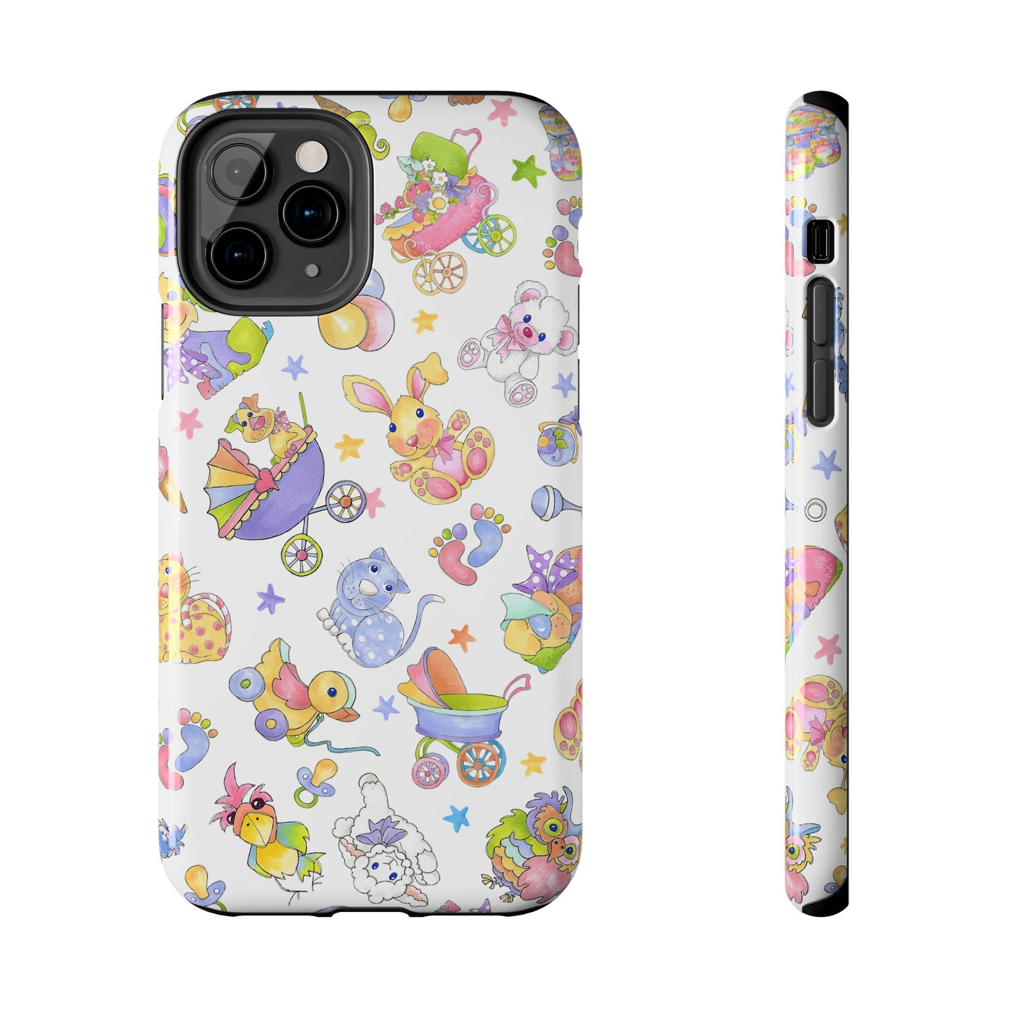 Busy Baby White Phone Case