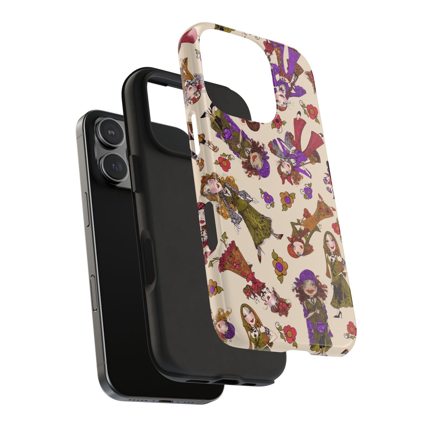 Tossed Gypsies Muslin Phone Case