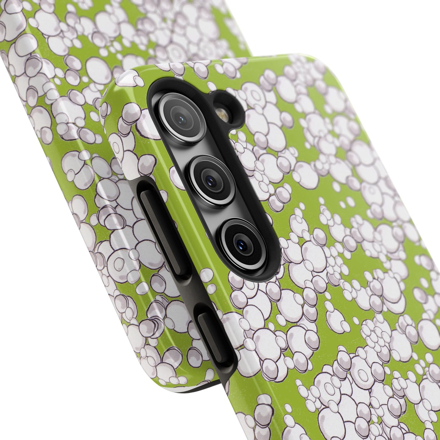Bubble Dots Green Phone Case
