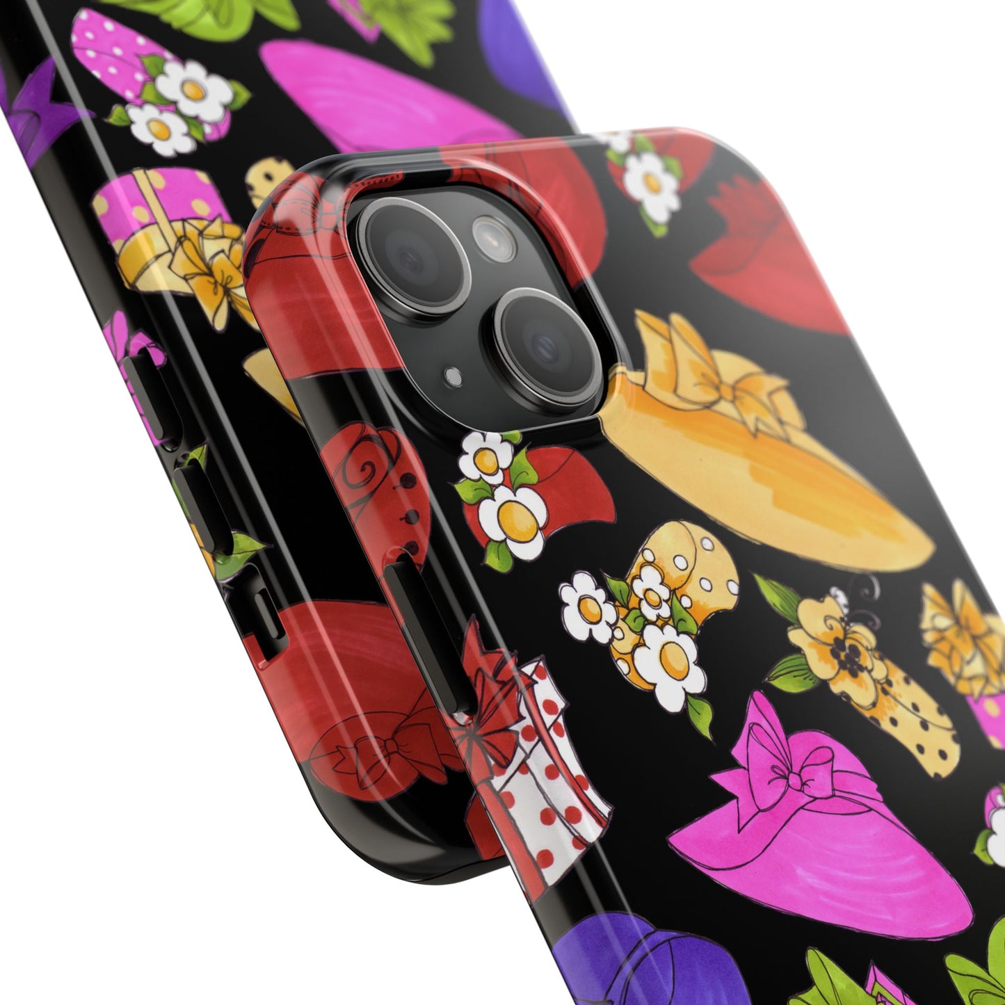 Accessories Tossed Black Phone Case