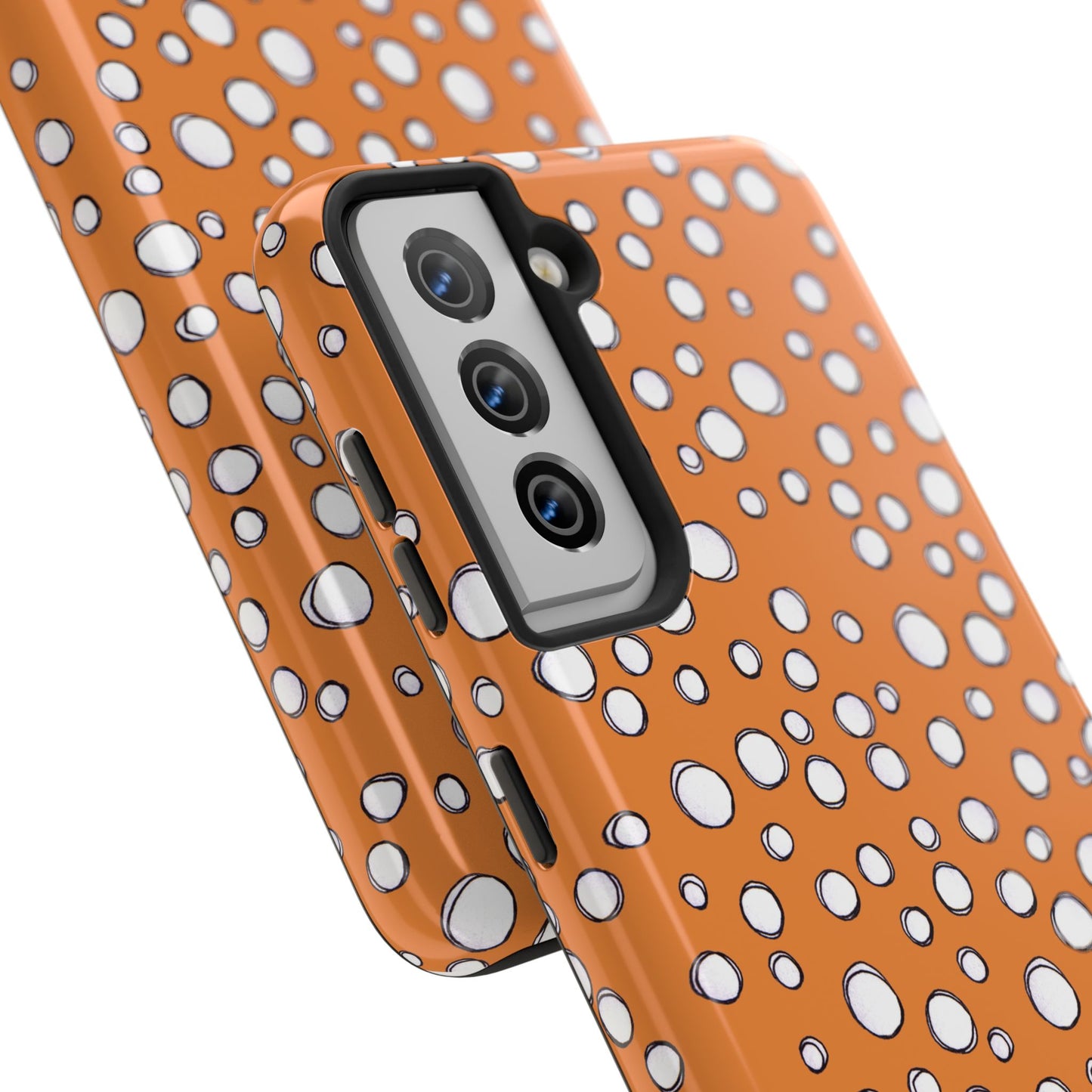 Pot Dots Orange Phone Case