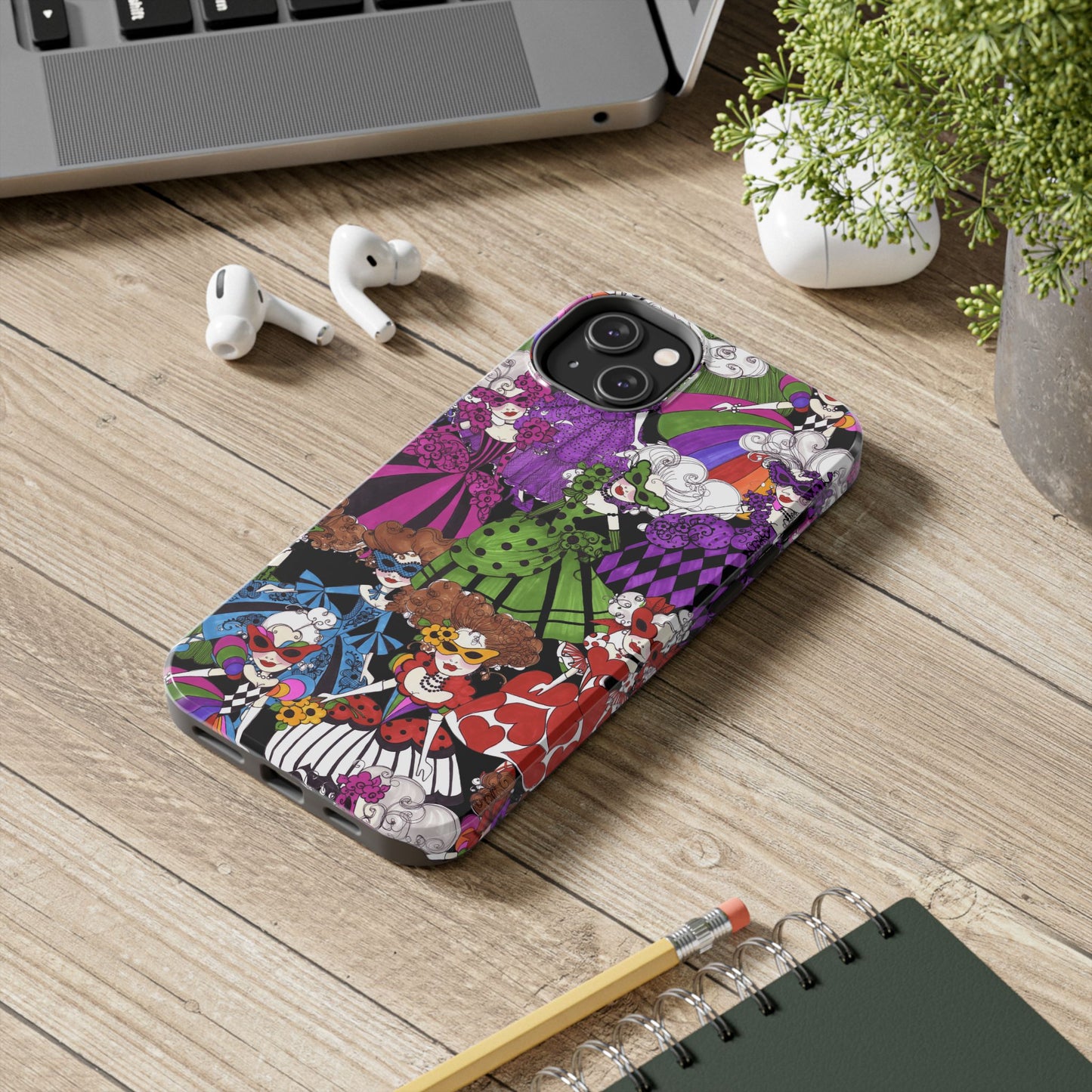 Crowded Dance Floor Black Phone Case