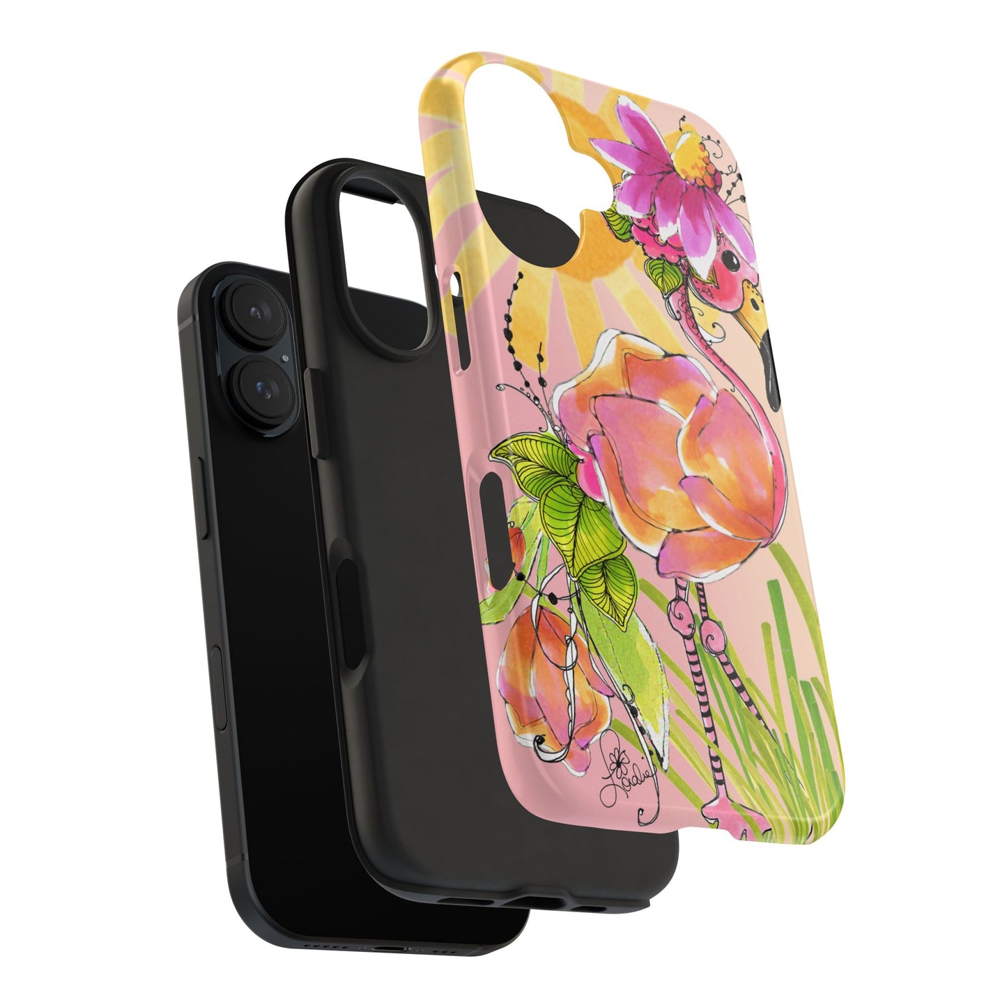 Pink Poultry Phone Case